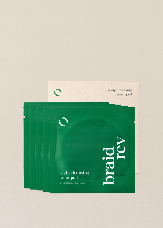 Bephor Braid Rev Scalp Cleansing Toner Pad Pouch 6 mL(2 Pads) 5 EA / 1 PACK